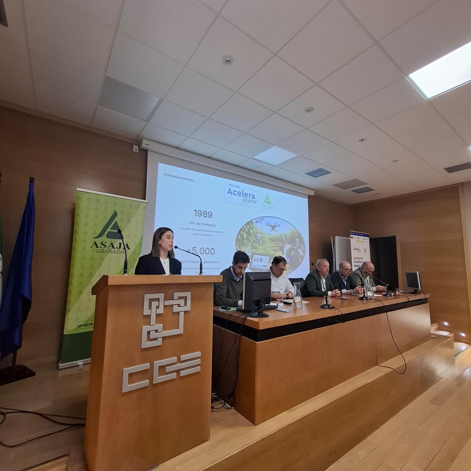 ASAJA GRANADA presenta su Oficina Acelera pyme para impulsar la digitalización del sector agrario