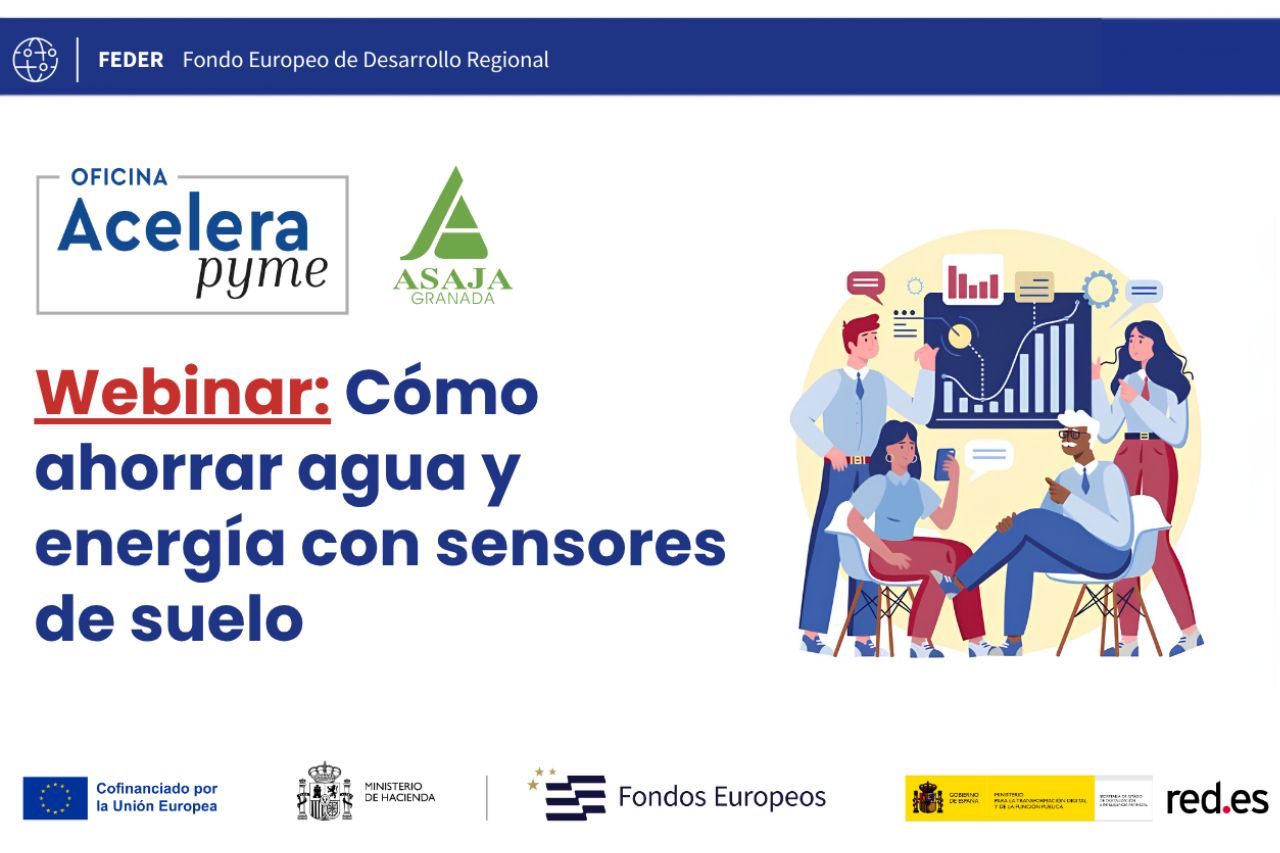 Webinar para acercar al sector agrario las ventajas de los sensores de suelo para ahorrar agua y energía