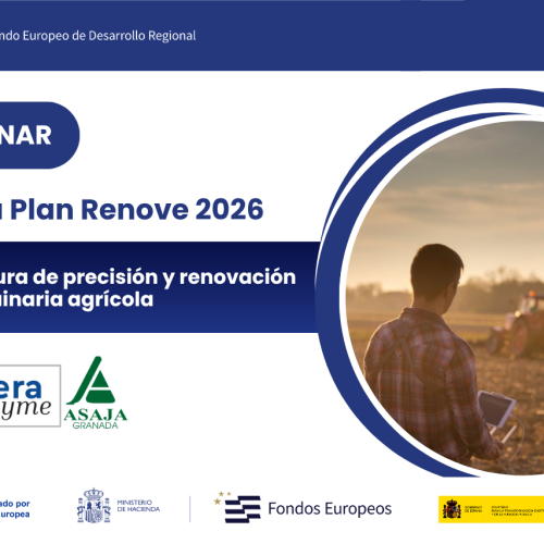 Webinar ayuda Plan Renove 2026 | Agricultura de precisión y renovación de maquinaria agrícola